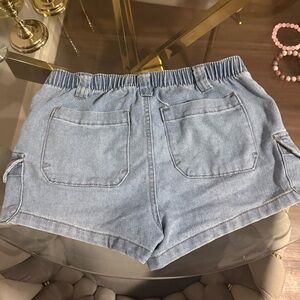 Denim Blue Women's Shorts